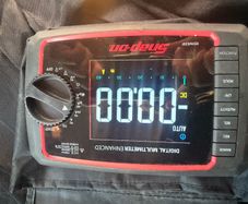 Snap on large screen multimeter