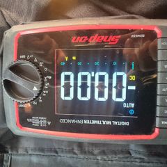 Snap on large screen multimeter