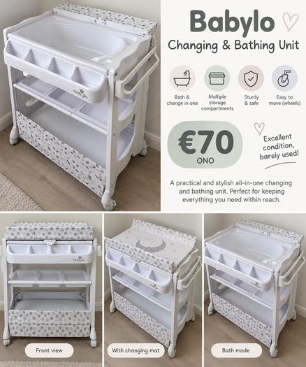 Babylo Changing & Bathing Unit for sale