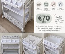 Babylo Changing & Bathing Unit for sale