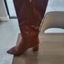 Kate Appleby Tan Knee High Boots Image 2