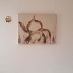 painting on canvas