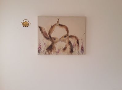 painting on canvas