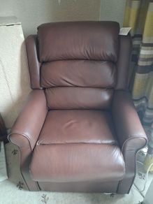 Electric recliner armchair