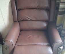 Electric recliner armchair
