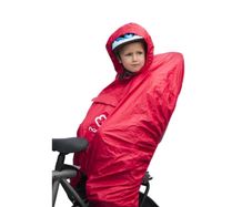Hamax Child Bike Seat and  Rain Cover (poncho)