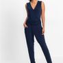 Brand new Body Flirt Navy Jersey Jumpsuit size UK22/24 EU50/52 Postage included Image 5