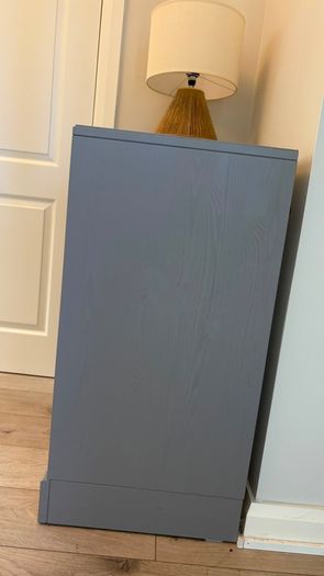 IKEA HAVSTA Grey-Beige Storage Cabinet - Like New
