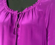 Hallhuber silk blouse, size 38