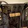 River Island Black Patent Tote Bag Image 5