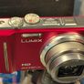 Panasonic LUMIX DMC-TZ10 12.1MP Digital Camera 12x Optical Zoom Red/ Excellent Image 7