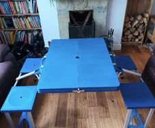 Camping folding table and chairs 25 ono