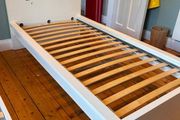 Single bed frame - white