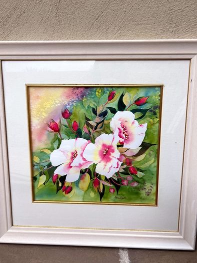 Watercolour painting 56 x 55