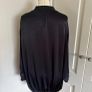 Black drawstring dressy top size 12 Image 3