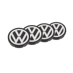 4x 55mm Alloy Wheel Volkswagen Centre caps for New VW Polo T-Cross 6NO 601 171
