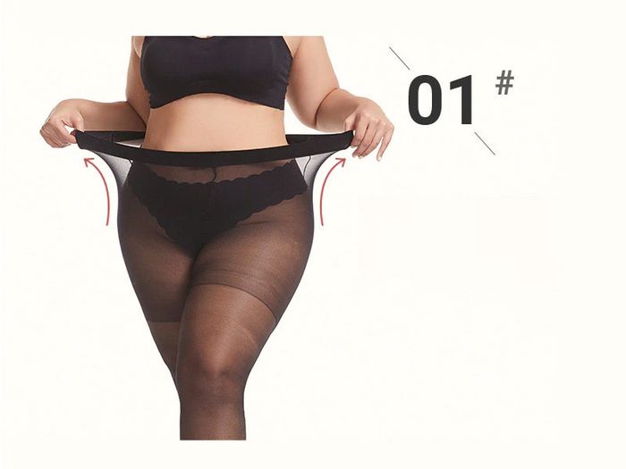 Plus size/ materinity Striped Tights
