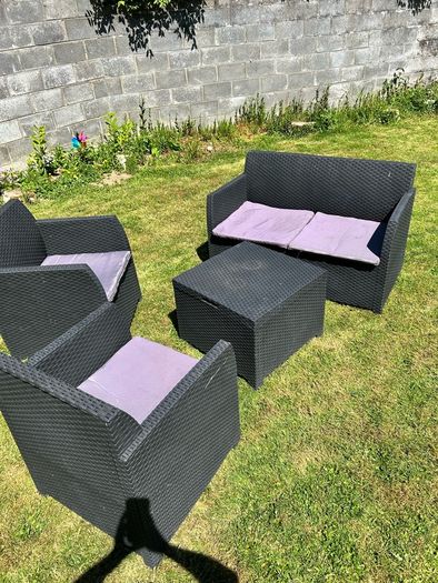 4 piece garden furniture set