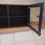 cabinet with 2 clear glass doors Image 4