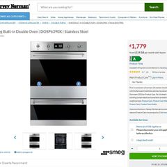 Smeg Built-in Double Oven | DOSP6390X for sale