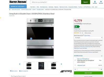 Smeg Built-in Double Oven | DOSP6390X for sale