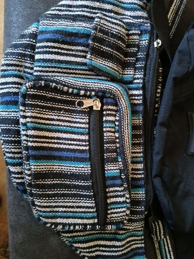 3 Hip Bags, 1 is leather