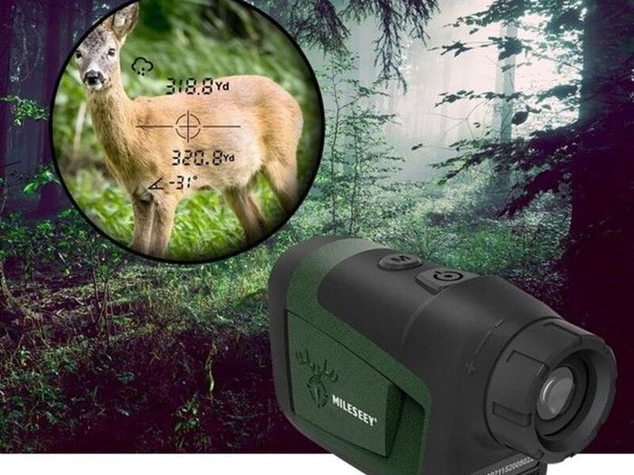 Mileseey Hunting Rangefinder, 900 Yards, Rain Mode