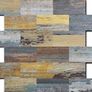 NEW SALE | 5 Pack Peel and Stick Stone Metal Tile Backsplash 12 inch x 12 inch (MULTIPLE COLOURS AVAILABLE) Image 2