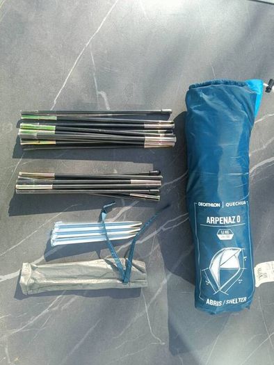 Quechua Arpenaz 0 Camping Tent/Shelter - Lightweight - Decathlon