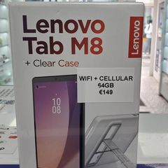 Lenovo tab M8 + Clear Case