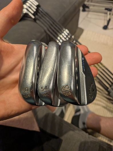 Callaway Jaws MD5 50,54 & 60 degree Wedges