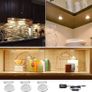 6pcs LED under cabinet lights lamp kitchen cabinet light flat surface-mounted spotlight spot SET Image 6