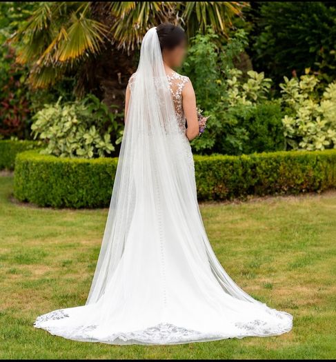 Wedding Veil Ivory Chapel Length