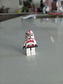 Lego star wars minifigure clone shock trooper sw0091