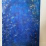 Blue textured painting Image 2