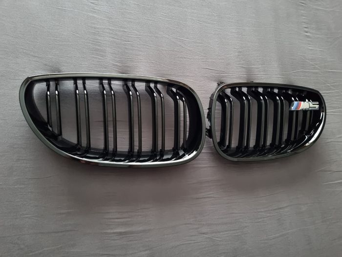BMW 5 Series E60 E61 Kidney Grilles With M5 Badge Brand New