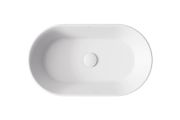 Lova Cera-Line 53 White Ceramic Countertop Washbasin