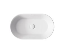 Lova Cera-Line 53 White Ceramic Countertop Washbasin