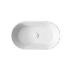 Lova Cera-Line 53 White Ceramic Countertop Washbasin