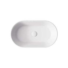 Lova Cera-Line 53 White Ceramic Countertop Washbasin