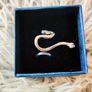 New Classic Silver Snake Ring Image 3