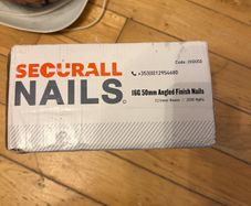 16G 50mm angled finish nails