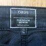 Black "Oasis" Jeans.  Size 10 Image 4