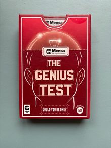 Mensa The Genius Test IQ - Ginger Fox - Challenge Card Pack - New Sealed