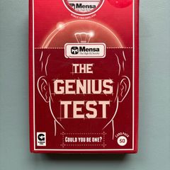 Mensa The Genius Test IQ - Ginger Fox - Challenge Card Pack - New Sealed