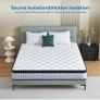 King Size Mattress 5FT,9 Inch 9-Zone Orthopedic Mattress with Memory Foam & Pocket Springs Image 3