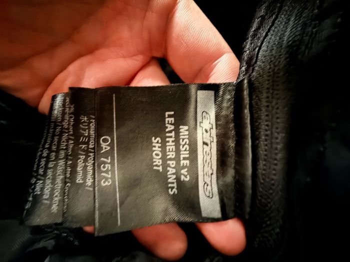 Alpinestars Tech Leather Jacket & Missile V2 Leather Pants - Matching 2-Piece Suit - Excellent Condition