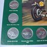 Historic Vintage & Classic Cars 1970's Coin Collection Image 4