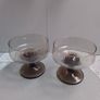 Two Sets of Glass Dessert bowls Image 3