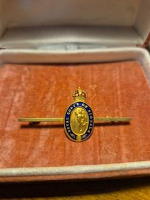 WW2 Royal Corps of Signals sweetheart brooch. World War 2